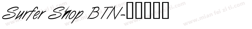Surfer Shop BTN字体转换